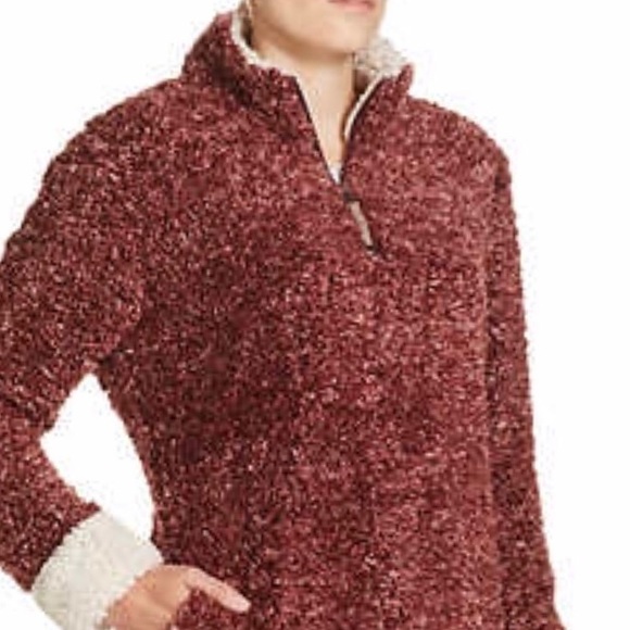 Weatherproof Jackets & Blazers - Sherpa Teddy Bear Jacket With Pockets Soft & Warm